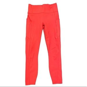 Bright Red Leggings 
 ☻ Fabletics